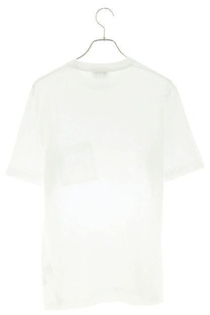 HERMES H Logo Pocket T-Shirt White Size S