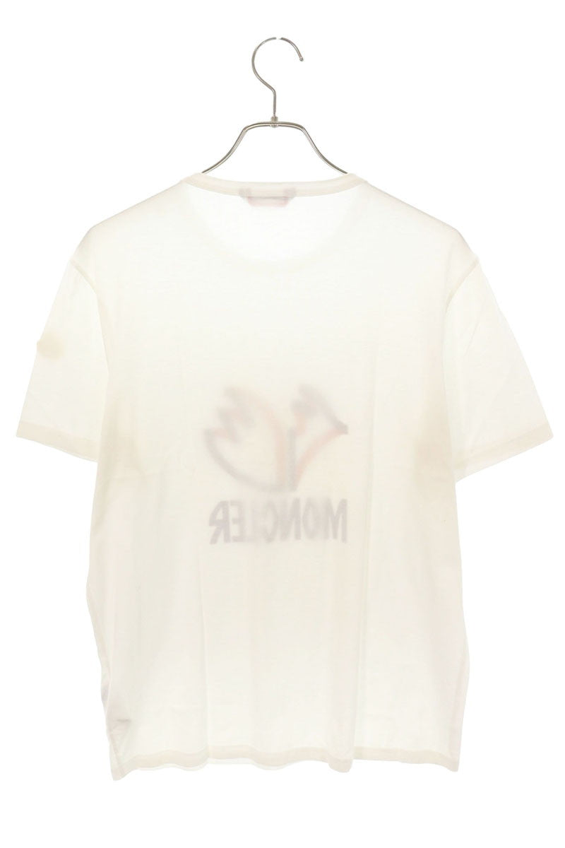 MONCLER FW18 MAGLIA Logo Print T-Shirt Multi Color Size M