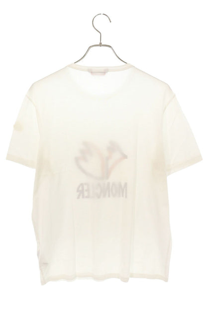 MONCLER FW18 MAGLIA Logo Print T-Shirt Multi Color Size M