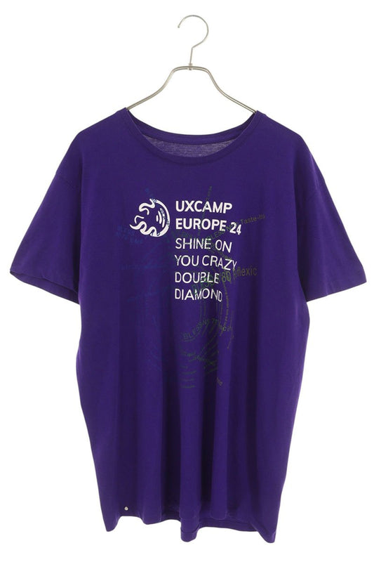BLESS Multicollction VI Vintage Text Print T-Shirt Size L