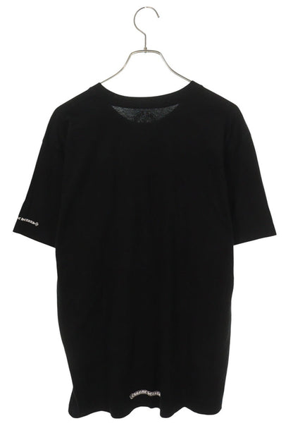 Chrome Hearts Neck Logo Print T-Shirt Black Size L