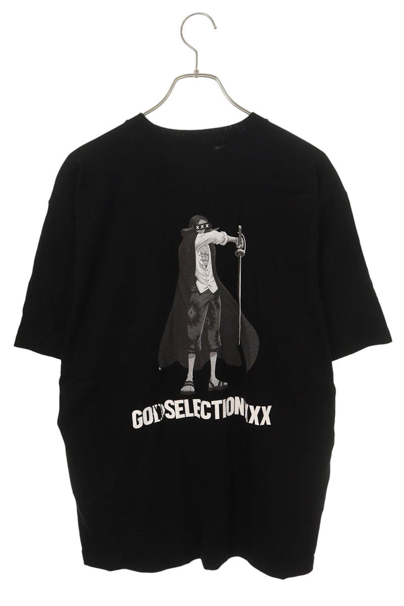 GOD SELECTION XXX Anime Print Cotton T-Shirt Black Size L