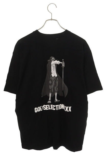GOD SELECTION XXX Anime Print Cotton T-Shirt Black Size L