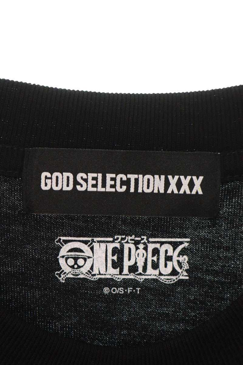 GOD SELECTION XXX Anime Print T-Shirt Black Size L