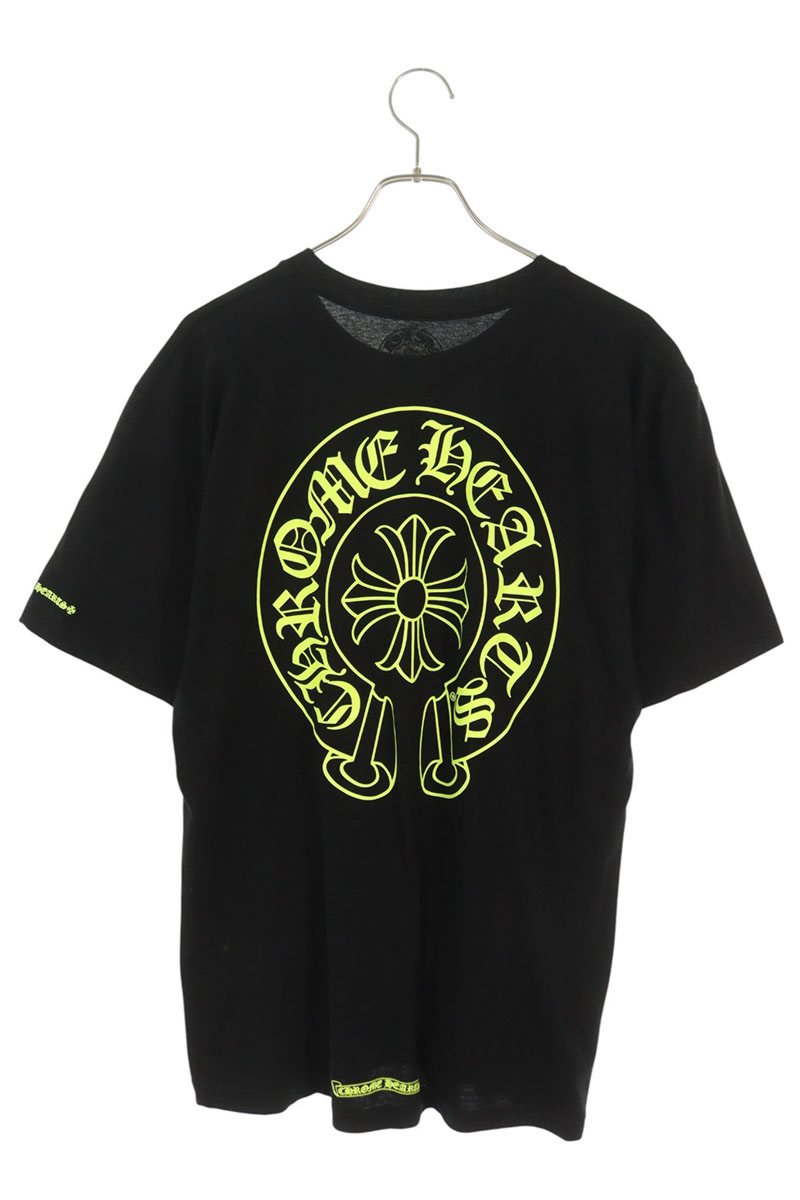 Chrome Hearts Horseshoe Tee Black Print T-Shirt Size L