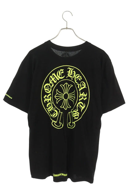 Chrome Hearts Horseshoe Tee Black Print T-Shirt Size L