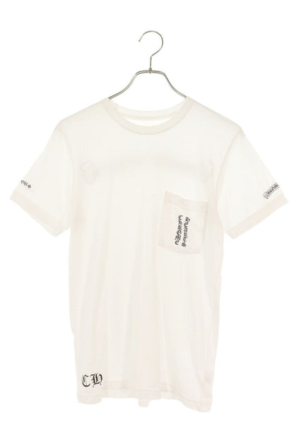 Chrome Hearts Back Scroll Label Print T-Shirt White Size S