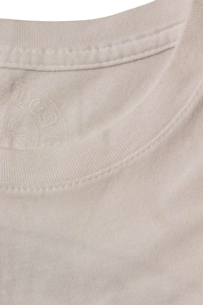 Chrome Hearts Back Scroll Label Print T-Shirt White Size S