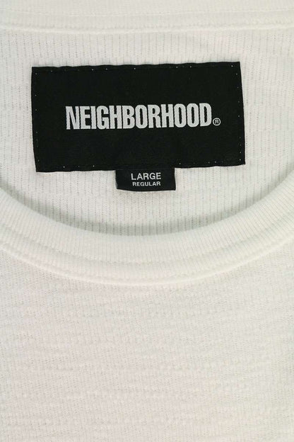 NEIGHBORHOOD 26SS Thermal Cotton T-Shirt White Size L