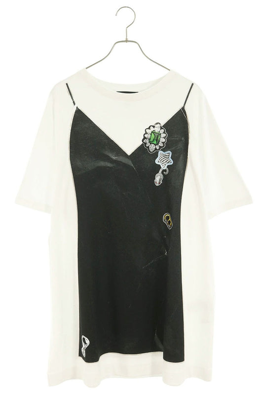 MARC JACOBS Trompe L'oeil T-Shirt White Size M/L