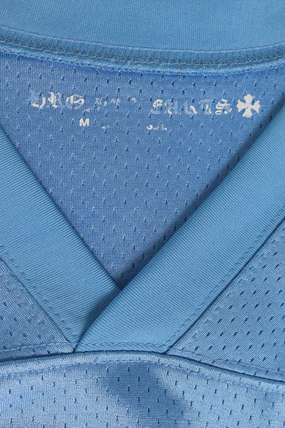 Chrome Hearts MESH WARM UP JERSEY TEE Blue Size XL