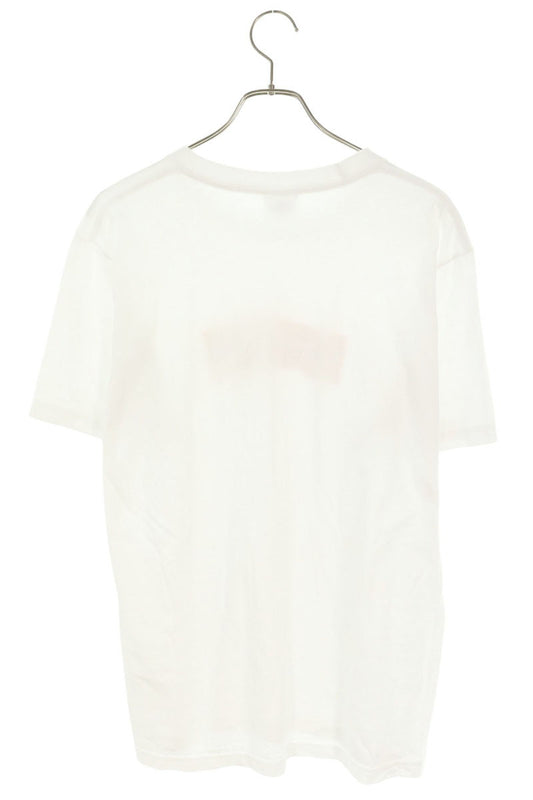 SUPREME Box Logo Paper Art T-Shirt White Cotton Size M