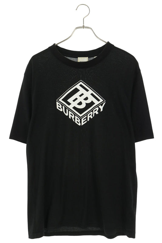 Burberry 8021831 Logo Print T-Shirt Black Size S