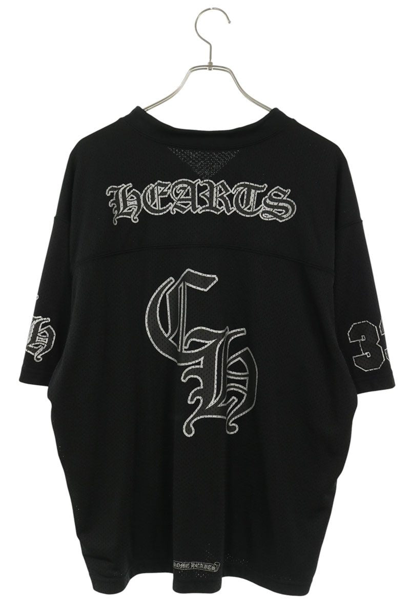 Chrome Hearts MESH WARM UP JERSEY TEE CH Size L