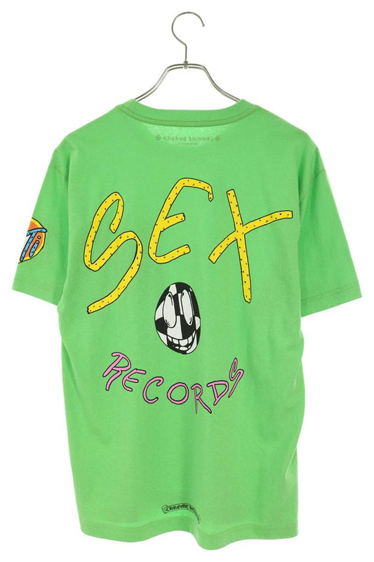 Chrome Hearts PPO MATTY BOY Sex Records T-Shirt Green Size M