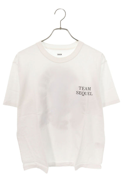 SEQUEL 25AW Santa Cruz Print T-Shirt White Size L