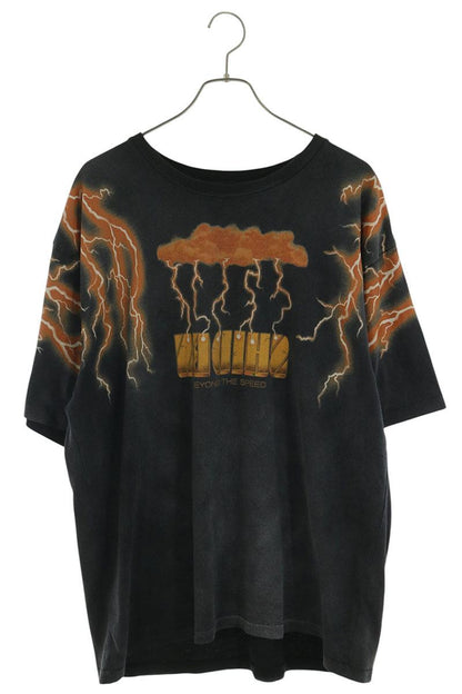 SHIDEN Lightning Tee Black/Orange Size M