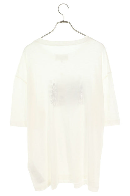 Maison Margiela 26SS Graphic Logo Print T-Shirt White Size M