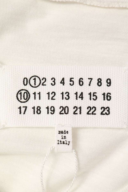 Maison Margiela 26SS Graphic Logo Print T-Shirt White Size M