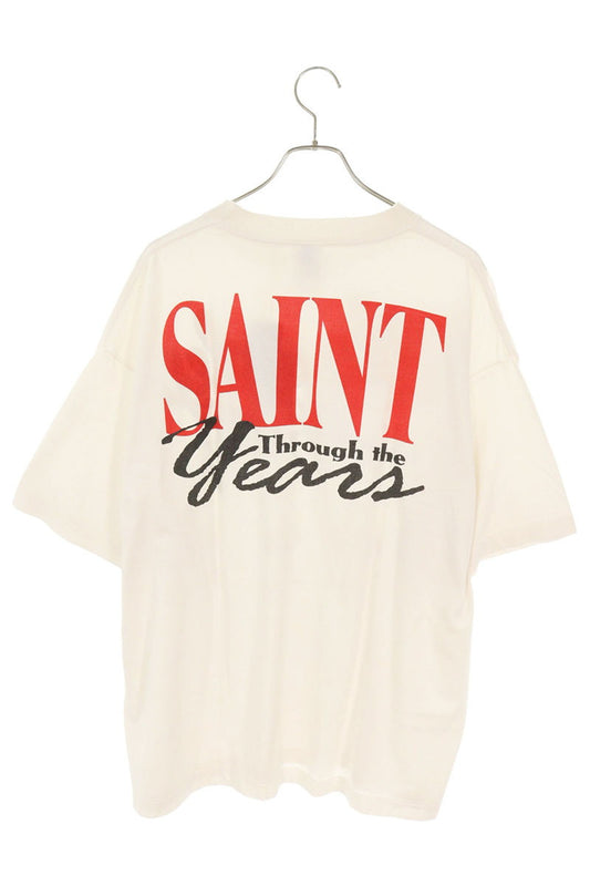 SAINT MICHAEL 26AW Character Logo T-Shirt White Size XL