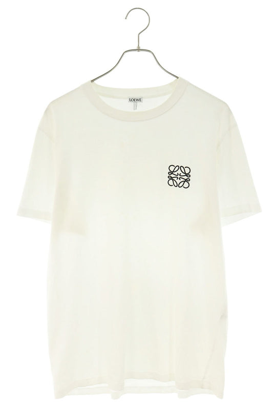 LOEWE Anagram Embroidered T-Shirt White Size M