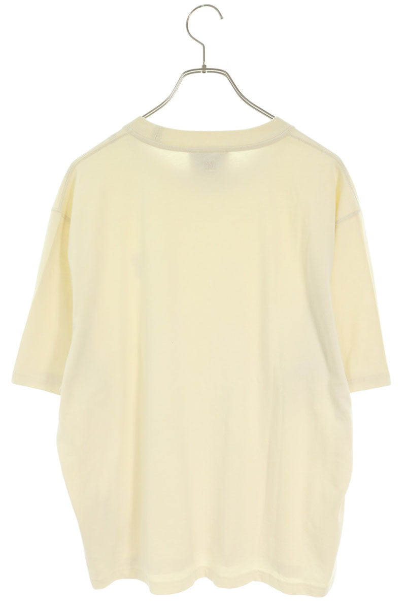 AMI Alexandre Mattiussi Heart Logo T-Shirt White Size M