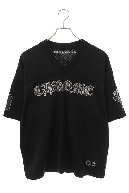 Chrome Hearts MESH WARM UP JERSEY TEE CH Black Size S