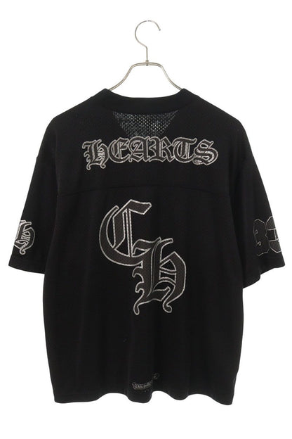 Chrome Hearts MESH WARM UP JERSEY TEE CH Black Size S