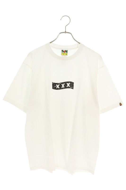 Bape A BATHING APE x GOD SELECTION XXX Logo T-Shirt Size XL