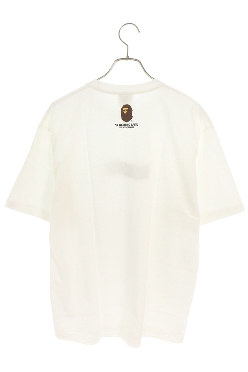 Bape A BATHING APE x GOD SELECTION XXX Logo T-Shirt Size XL