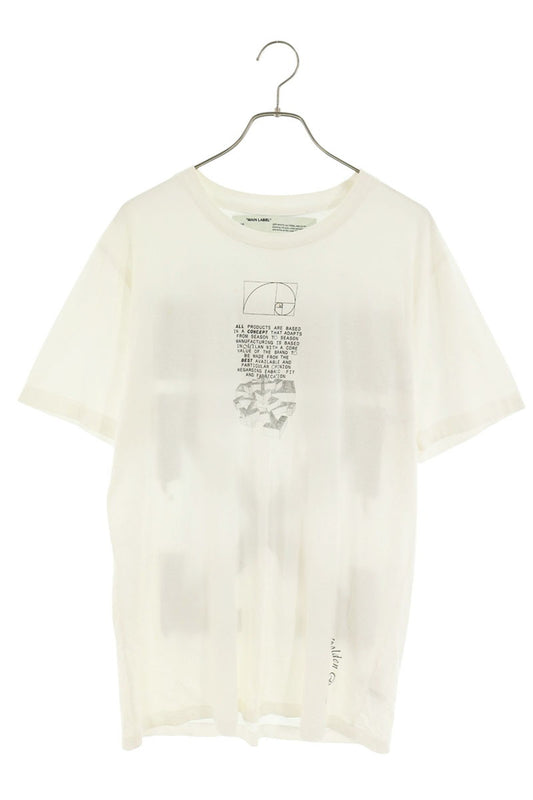 OFF-WHITE 20SS Dripping Arrow Logo T-Shirt Multi Size L