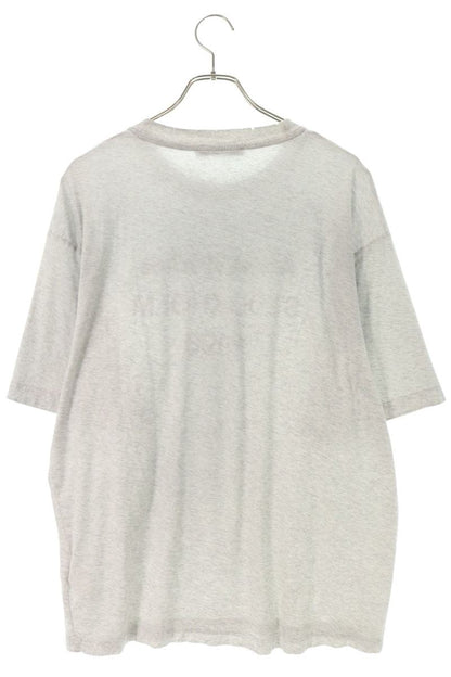 ACNE STUDIOS Logo Print Relaxed Fit T-Shirt Grey Size M