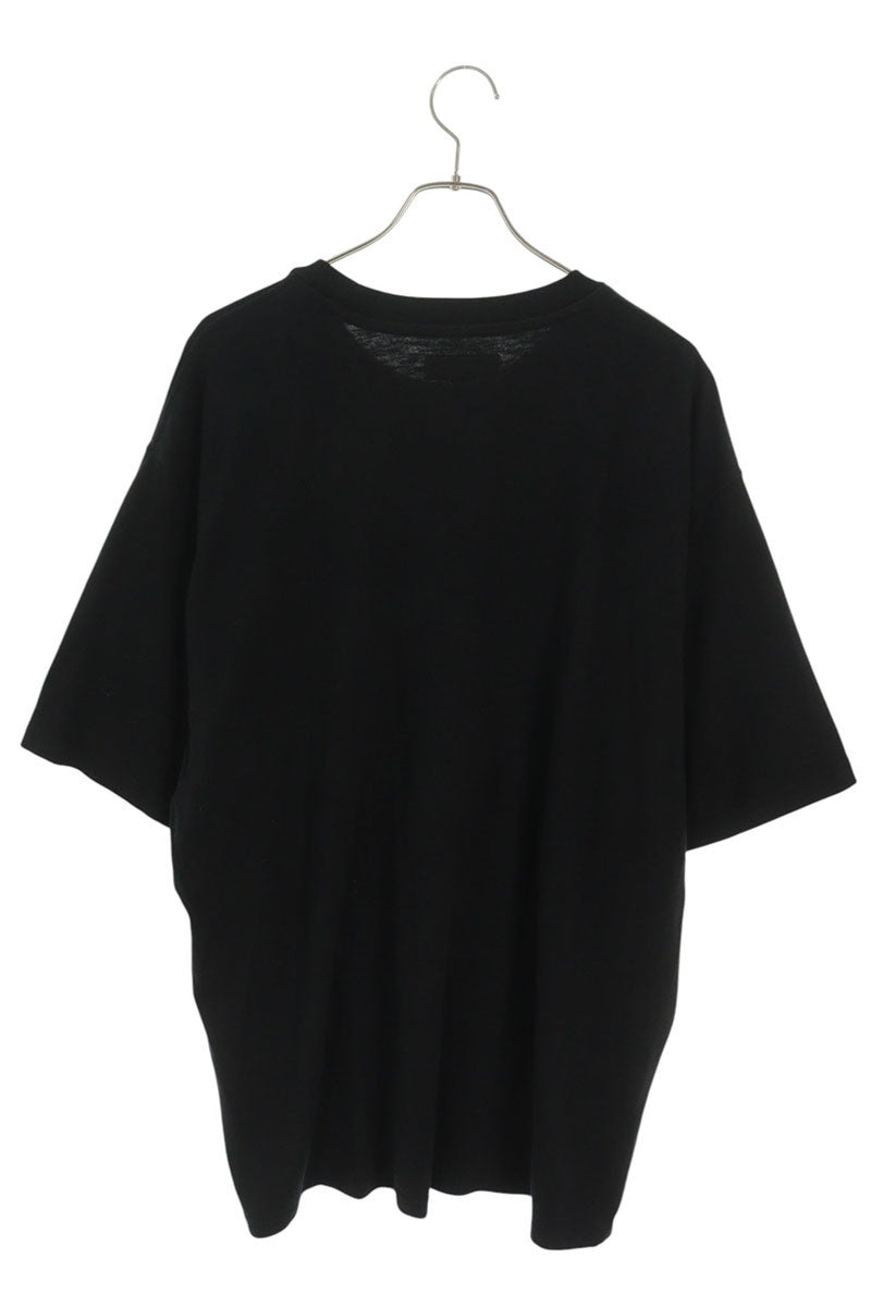 SUPREME 25SS Satin Applique T-Shirt Black/Red Size XXL