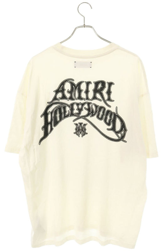 AMIRI Logo Print Cotton T-Shirt Size M