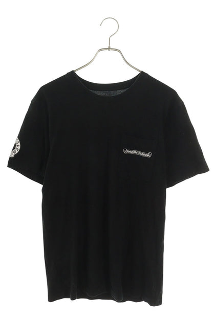 Chrome Hearts Back Floral Cross Print T-Shirt Black Size M