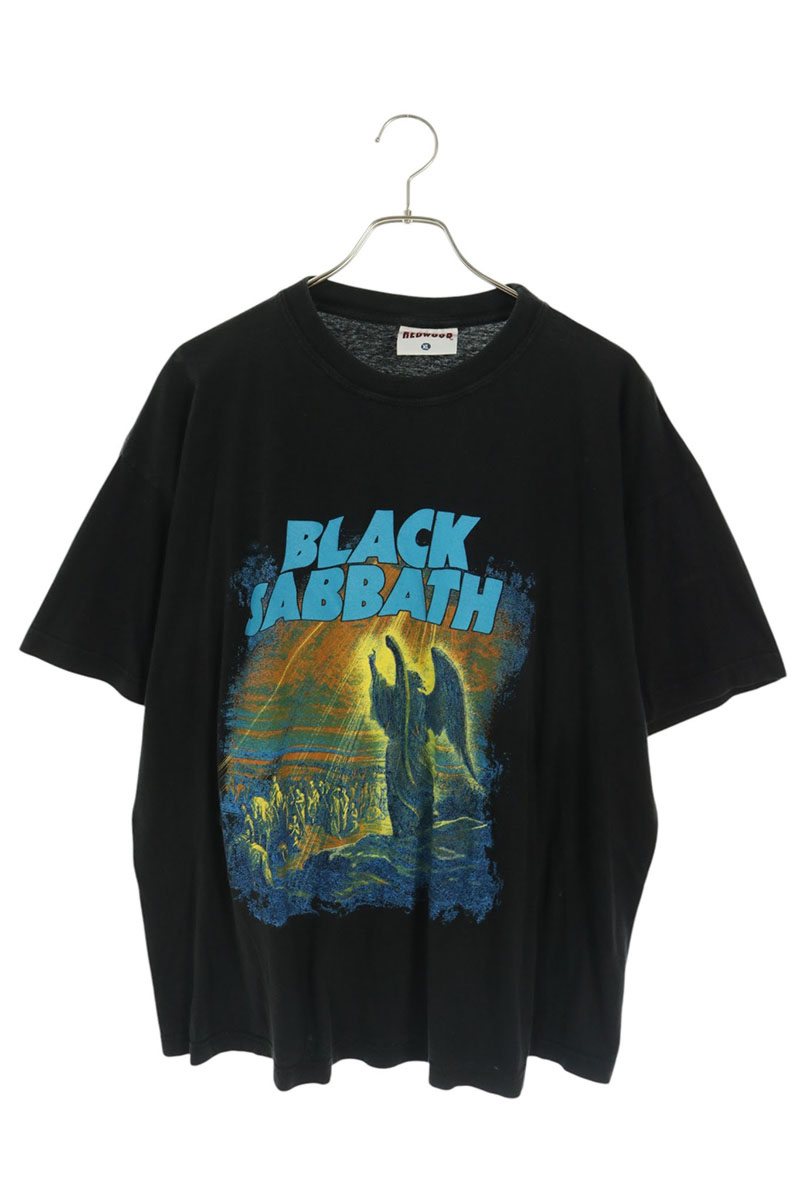 VINTAGE 90s BLACK SABBATH Graphic T-Shirt Black Size XL