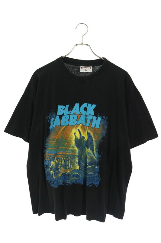 VINTAGE 90s BLACK SABBATH Graphic T-Shirt Black Size XL