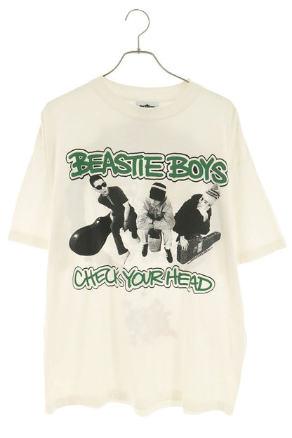 SAINT MICHAEL Vintage BEASTIEBOYS Print T-Shirt White Size L