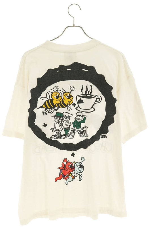 SAINT MICHAEL Vintage BEASTIEBOYS Print T-Shirt White Size L