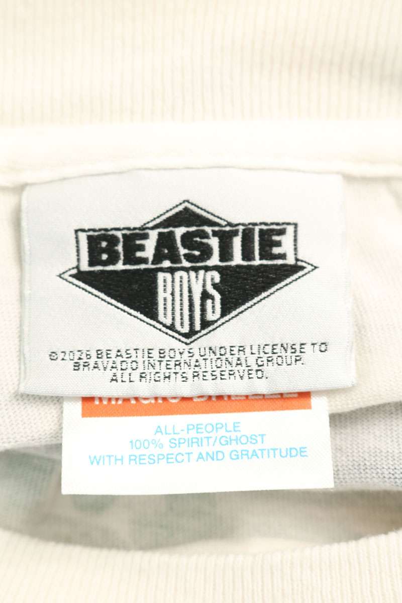 SAINT MICHAEL Vintage BEASTIEBOYS Print T-Shirt White Size L