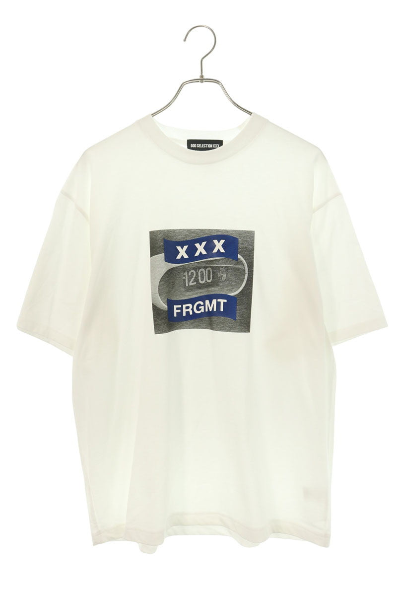 fragment design x GOD SELECTION XXX x Fragment Logo Print T-Shirt Size L