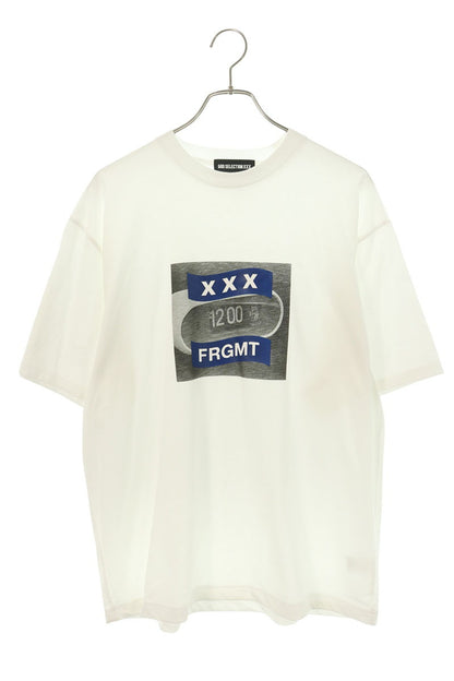 fragment design x GOD SELECTION XXX x Fragment Logo Print T-Shirt Size L
