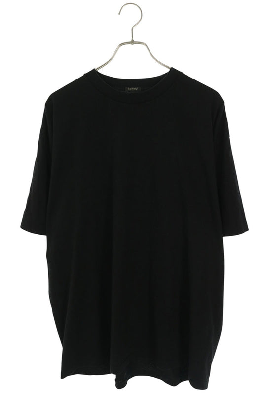 COMOLI Cotton Jersey T-Shirt Black Size 4