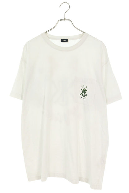 KITH K&K Floral Back Logo Pocket T-Shirt White Size L