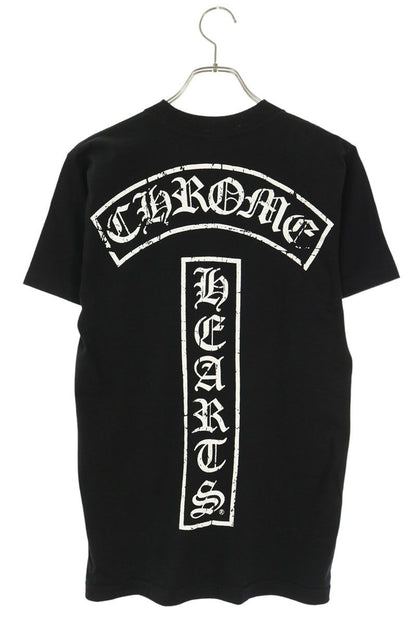 Chrome Hearts VNTG S S Back T-Bar Logo Print T-Shirt Size S