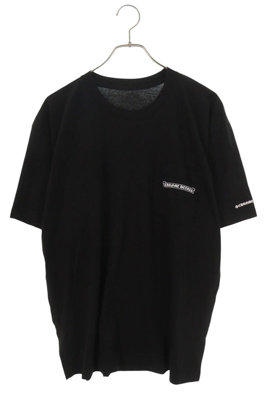 Chrome Hearts CH T-SHRT 1 Back Scroll T-Shirt Black Size XL