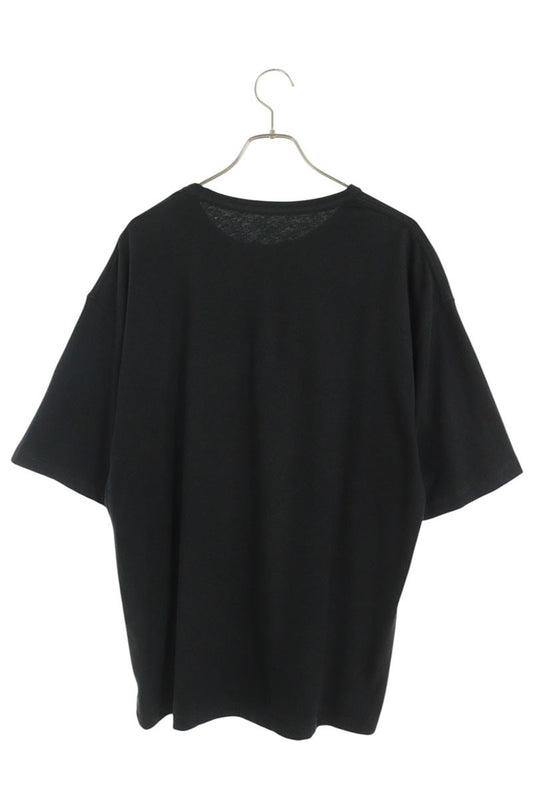 LEMAIRE Cotton Linen Pocket T-Shirt Black Size S