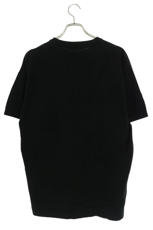 LOUISVUITTON 25SS Monogram Embossed T-Shirt Black Size L