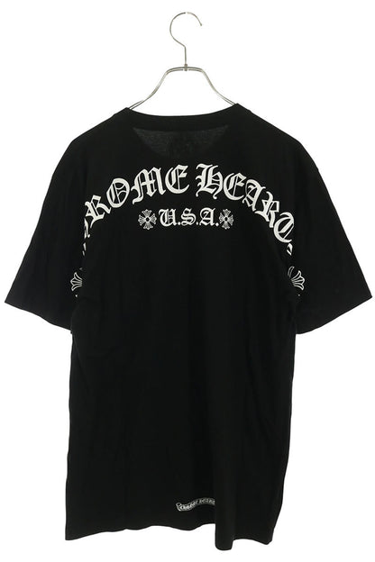 Chrome Hearts Arch Logo Back Print T-Shirt Black Size L