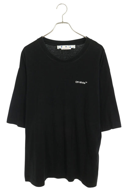 OFF-WHITE Back Print T-Shirt Black Size XL